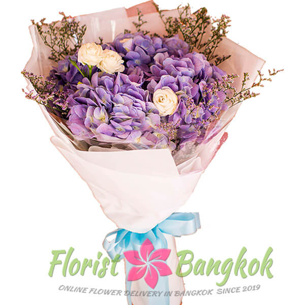 Hidrangea bouquet from Florist-Bangkok - Online Flower Delivery Bangkok