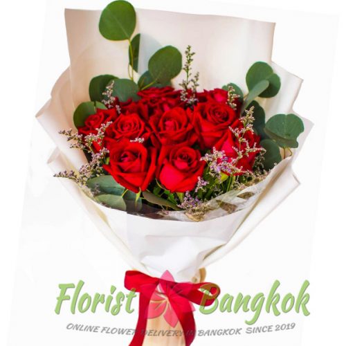 Florist-Bangkok - 9 Red Roses