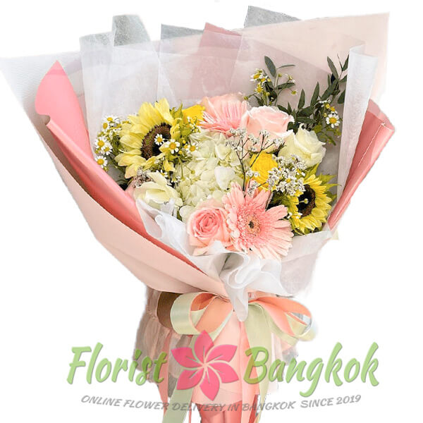 Summer Morning bouquet - Florist-Bangkok