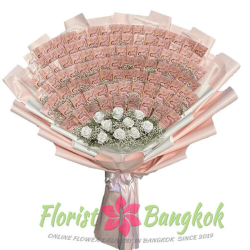 10 000 THB Money bouquet - Florist-Bangkok