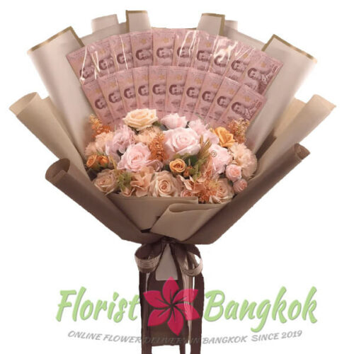 2 000 THB money bouquet - Florist-Bangkok