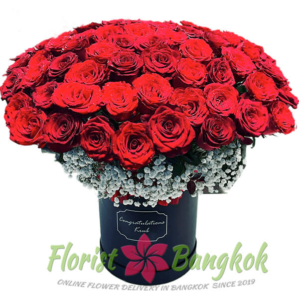 101 Red Roses - Perfect Love Flower box