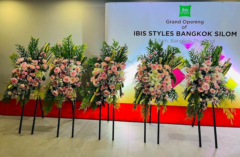 Florist-Bangkok flower stands