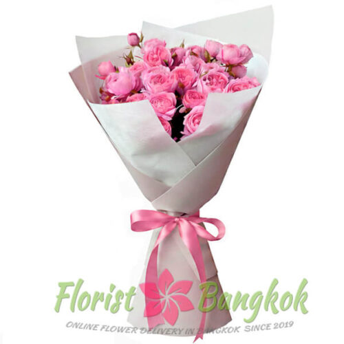 Rosy Dream Bouquet from Florist-Bangkok (spray roses bouquet)